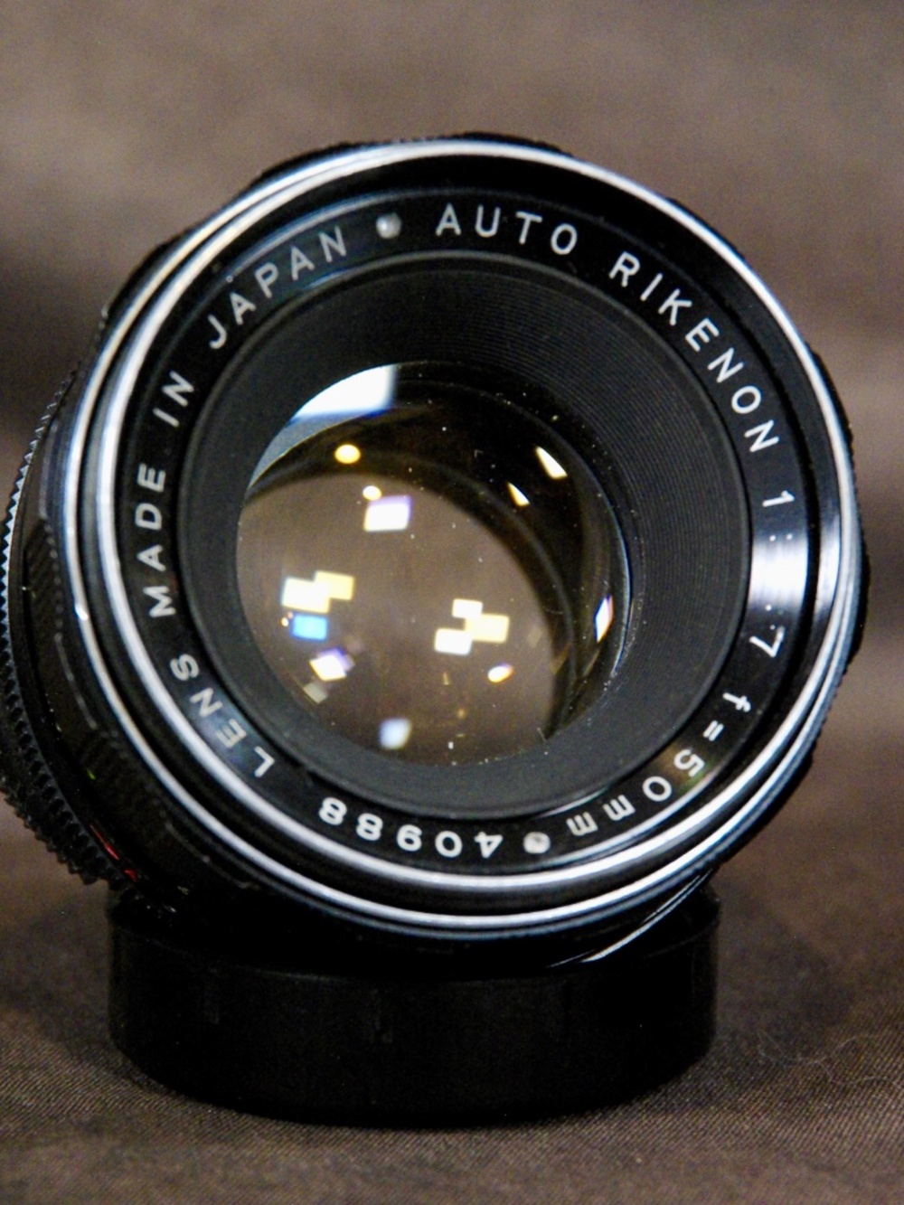Ricoh Auto Rikenon 50mm f=1:1.7 Lens - M42 Mount